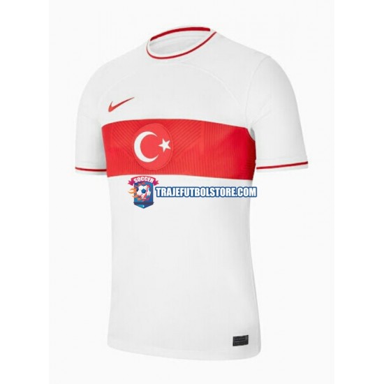Camiseta 1ª Turquía Hombre 2022-2023 Manga Corta