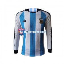 Camiseta 1ª Argentina Hombre Copa Mundial 2022 ML