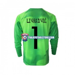 Camiseta 2ª Croacia Livakovic Portero Hombre Copa Mundial 2022 ML