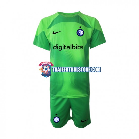 Camiseta 3ª Inter Milan Portero Niño 2022-2023 Manga Corta
