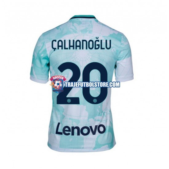 Camiseta 2ª Inter Milan Hakan Calhanoglu 20 Hombre 2022-2023 Manga Corta