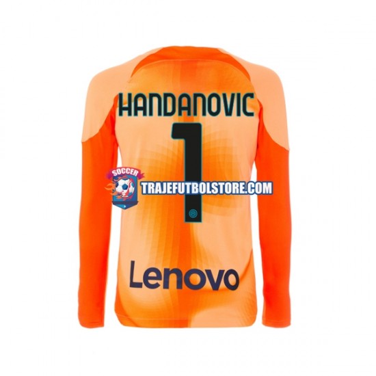 Camiseta 4ª Inter Milan Samir Handanovic 1 Portero Hombre 2022-2023 ML