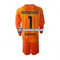Camiseta 4ª Inter Milan Samir Handanovic 1 Portero Niño 2022-2023 ML