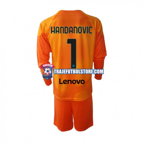 Camiseta 4ª Inter Milan Samir Handanovic 1 Portero Niño 2022-2023 ML