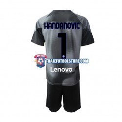 Camiseta 1ª Inter Milan Samir Handanovic 1 Portero Niño 2022-2023 Manga Corta
