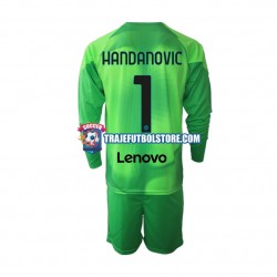 Camiseta 3ª Inter Milan Samir Handanovic 1 Portero Niño 2022-2023 ML