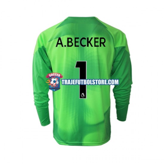 Camiseta 3ª Liverpool A.Becker 1 Portero Hombre 2022-2023 ML