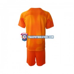 Camiseta 2ª Arabia Saudita Portero Niño Copa Mundial 2022 Manga Corta