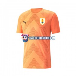 Camiseta 2ª Uruguay Portero Hombre Copa Mundial 2022 Manga Corta