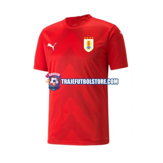 Camiseta 1ª Uruguay Portero Hombre Copa Mundial 2022 Manga Corta