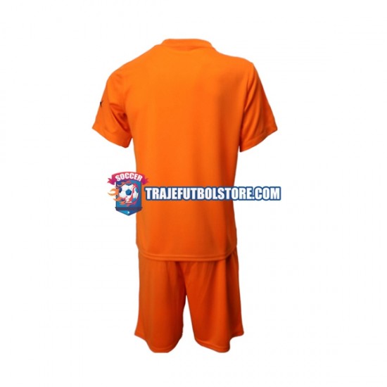 Camiseta 2ª Uruguay Portero Niño Copa Mundial 2022 Manga Corta