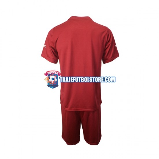 Camiseta 1ª Uruguay Portero Niño Copa Mundial 2022 Manga Corta