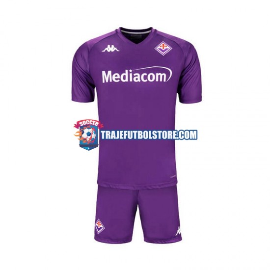 Camiseta 1ª ACF Fiorentina Niño 2024-2025 Manga Corta