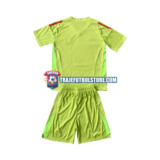 Camiseta 2ª Argentina Portero Niño 2024 Manga Corta