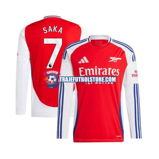 Camiseta 1ª Arsenal Bukayo Saka 7 Hombre 2024-2025 ML