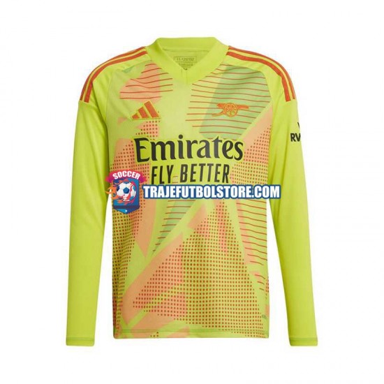 Camiseta 1ª Arsenal Portero Hombre 2024-2025 ML
