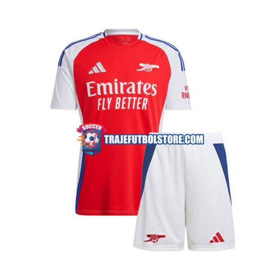 Camiseta 1ª Arsenal Niño 2024-2025 Manga Corta