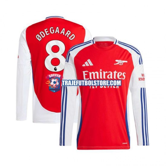Camiseta 1ª Arsenal Martin Odegaard 8 Hombre 2024-2025 ML