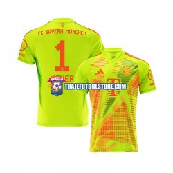 Camiseta 1ª Bayern de Múnich Manuel Neuer 1 Portero Hombre 2024-2025 Manga Corta