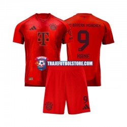 Camiseta 1ª Bayern de Múnich Harry Kane 9 Niño 2024-2025 Manga Corta