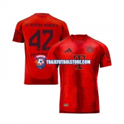 Camiseta 1ª Bayern de Múnich Jamal Musiala 42 Hombre 2024-2025 Manga Corta