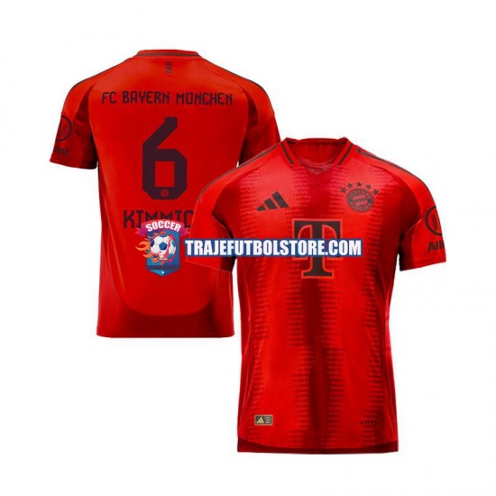 Camiseta 1ª Bayern de Múnich Joshua Kimmich 10 Hombre 2024-2025 Manga Corta