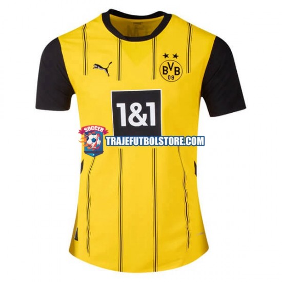 Camiseta 1ª Borussia Dortmund Hombre 2024-2025 Manga Corta