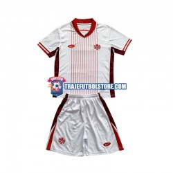 Camiseta 2ª Canadá Niño 2024 Manga Corta