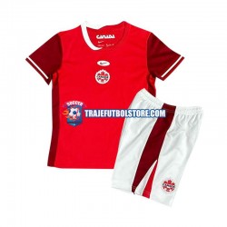 Camiseta 1ª Canadá Niño 2024 Manga Corta