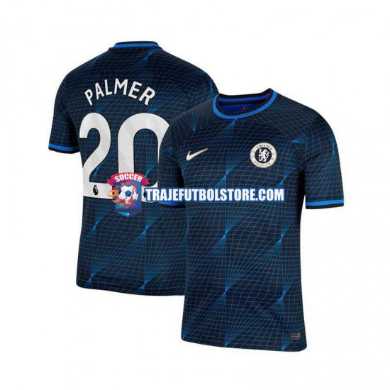 Camiseta 2ª Chelsea Cole Palmer 20 Hombre 2023-2024 Manga Corta