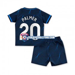 Camiseta 2ª Chelsea Cole Palmer 20 Niño 2023-2024 Manga Corta