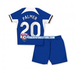 Camiseta 1ª Chelsea Cole Palmer 20 Niño 2023-2024 Manga Corta