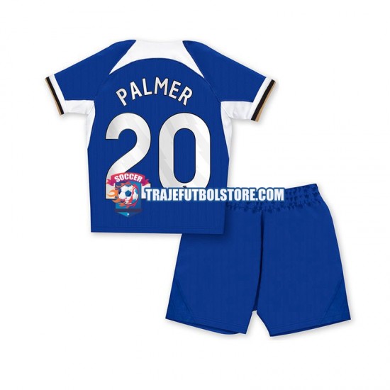Camiseta 1ª Chelsea Cole Palmer 20 Niño 2023-2024 Manga Corta