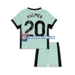 Camiseta 3ª Chelsea Cole Palmer 20 Niño 2023-2024 Manga Corta