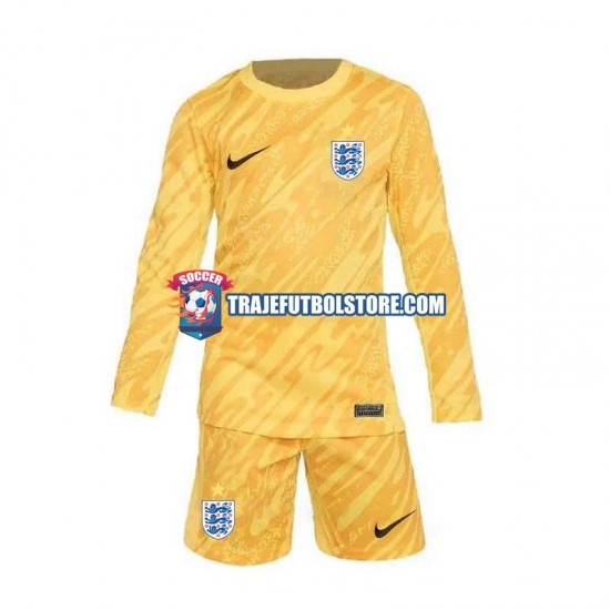 Camiseta 2ª Inglaterra Portero Niño Euro 2024 ML