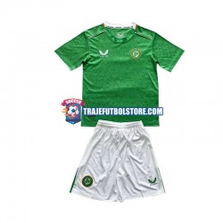 Camiseta 1ª Irlanda Niño 2024 Manga Corta