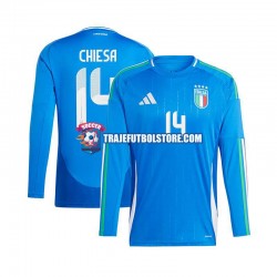 Camiseta 1ª Italia Chiesa 14 Hombre Euro 2024 ML