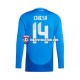Camiseta 1ª Italia Chiesa 14 Hombre Euro 2024 ML