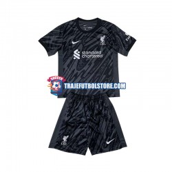 Camiseta 1ª Liverpool Portero Niño 2024-2025 Manga Corta
