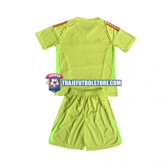 Camiseta 2ª México Portero Niño 2024 Manga Corta