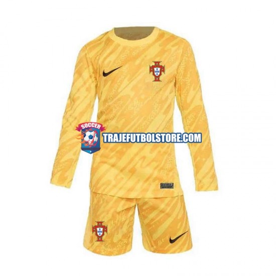 Camiseta 1ª Portugal Portero Niño Euro 2024 ML