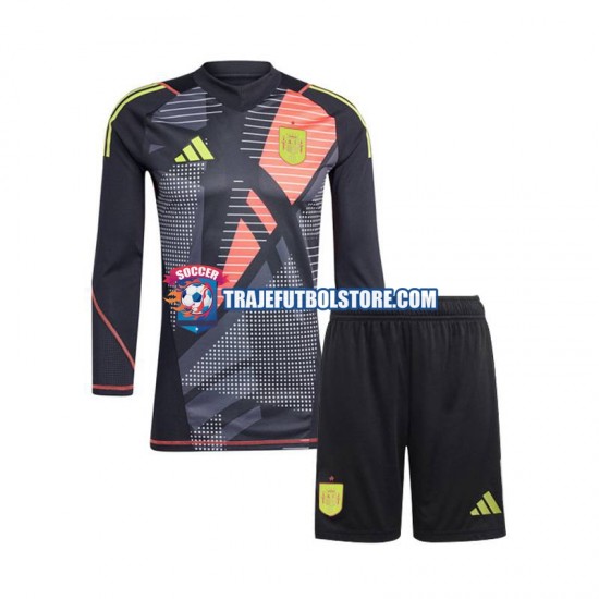 Camiseta 2ª España Portero Niño Euro 2024 ML