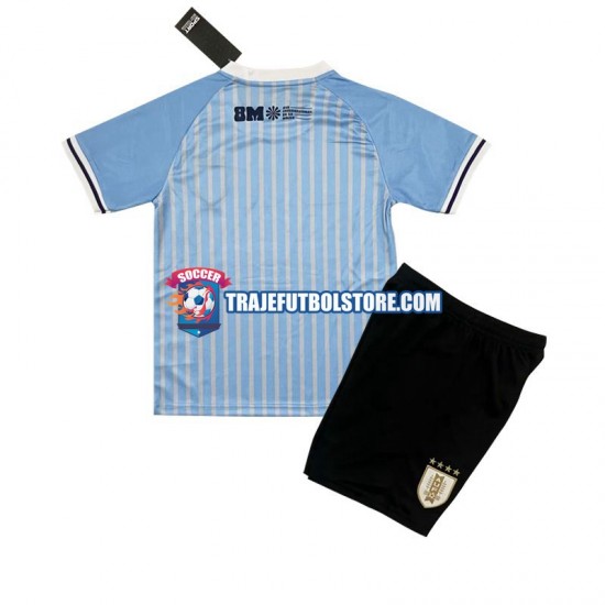 Camiseta 1ª Uruguay Niño 2024 Manga Corta