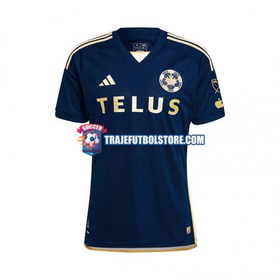 Camiseta 2ª Vancouver Whitecaps Hombre 2024 Manga Corta