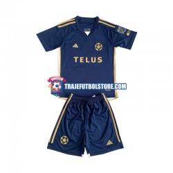 Camiseta 2ª Vancouver Whitecaps Niño 2024 Manga Corta